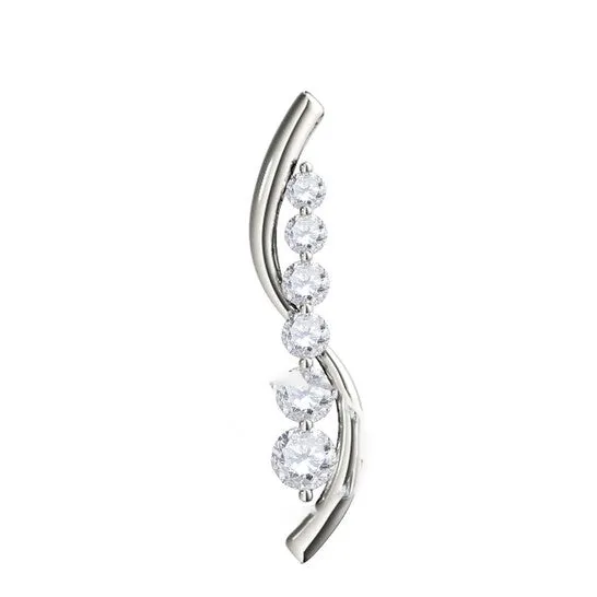 Original Maulijewels Ladies 14k White Gold 05 CT Round Cut White Diamond Box Pendant Necklace With 18 14k White Gold Plated Sterling Silver Box Chain JMS always Necklaces Original Maulijewels Ladies 14k White Gold 05 CT Round Cut White Diamond Box Pendant Necklace With 18 14k White Gold Plated Sterling Silver Box Chain JMS always Necklaces