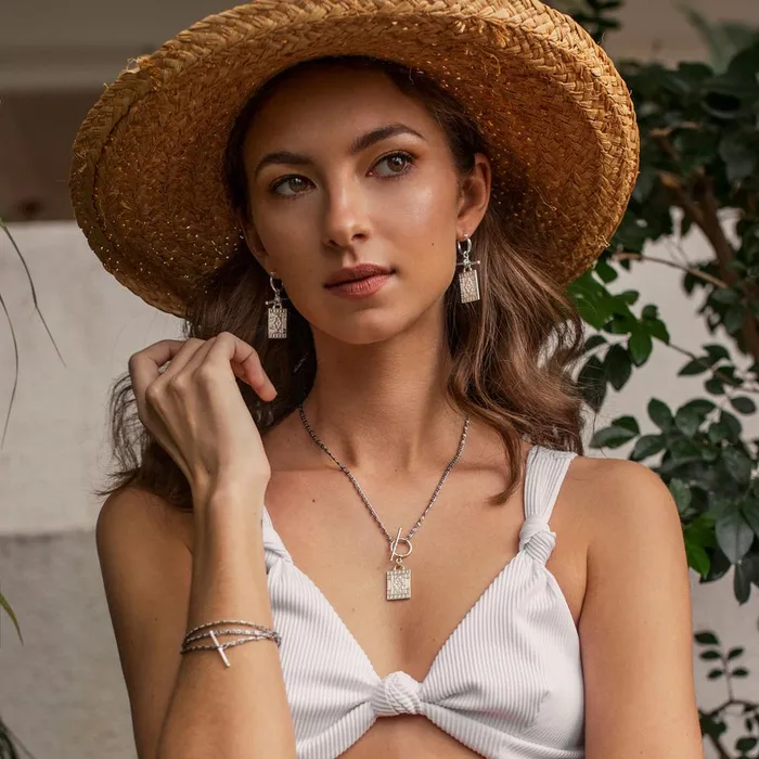 WellDunn Navi Silver Earrings Earrings