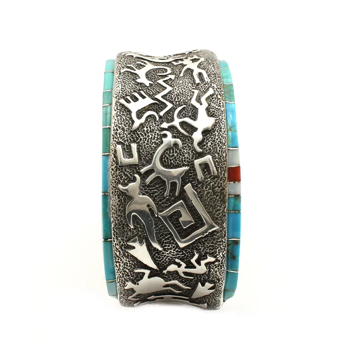 Ben Nighthorse Bracelets Concave Rock Art Bracelet