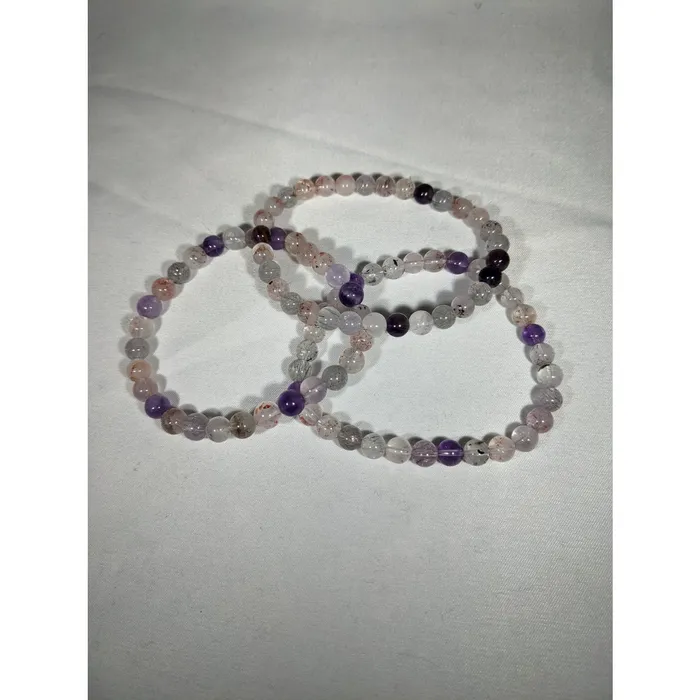 Bracelets Bliss Crystals Super Seven Bracelet 6mm J886