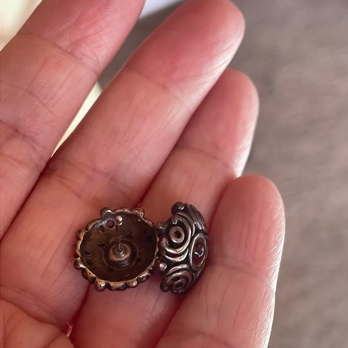 Earrings Garnet Stud Earrings Bali Sterling Silver Vintage Vintage Paris Jewelry Earrings Garnet Stud Earrings Bali Sterling Silver Vintage Vintage Paris Jewelry
