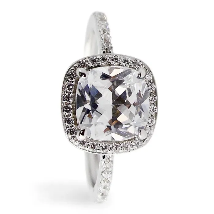 Jimmy Crystal Swarovski Crystal Statement Rings in Sterling SilverStunning Jimmy Crystal Rings