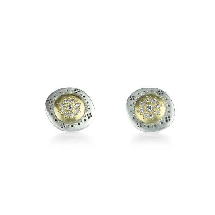 Adel Chefridi Charm Necklaces Seeds of Harmony Charm Studs