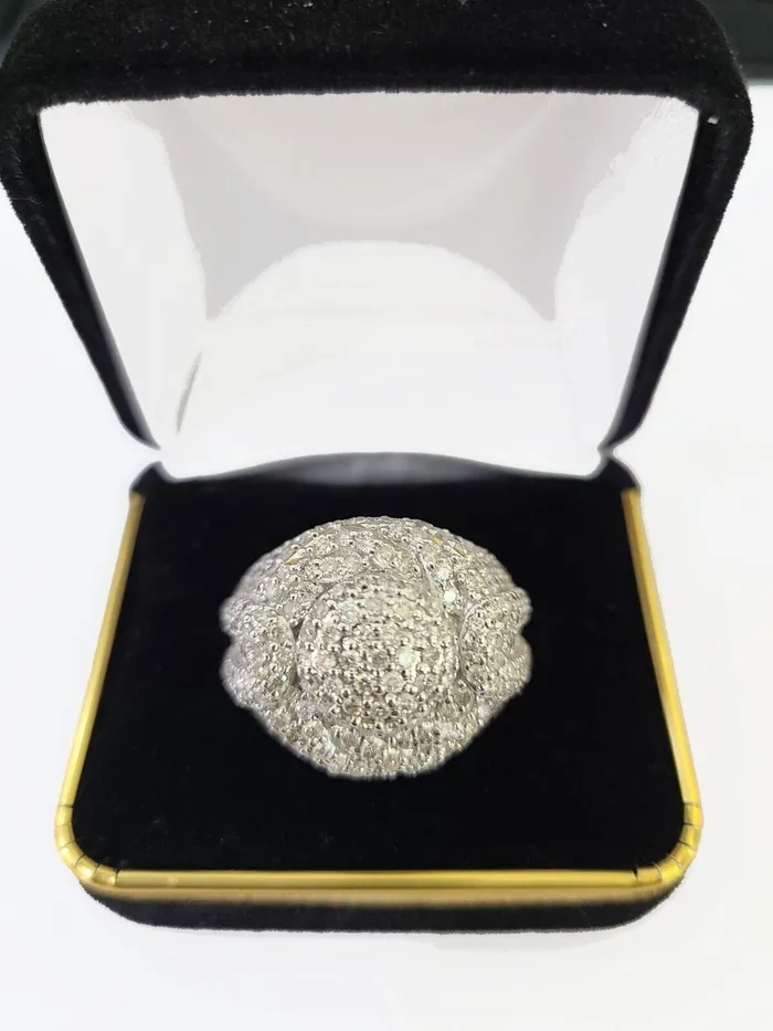 Real 10k Yellow Gold White Diamond Ring Size 10 Mens Ring Gold and Diamond Rings Real 10k Yellow Gold White Diamond Ring Size 10 Mens Ring Gold and Diamond Rings