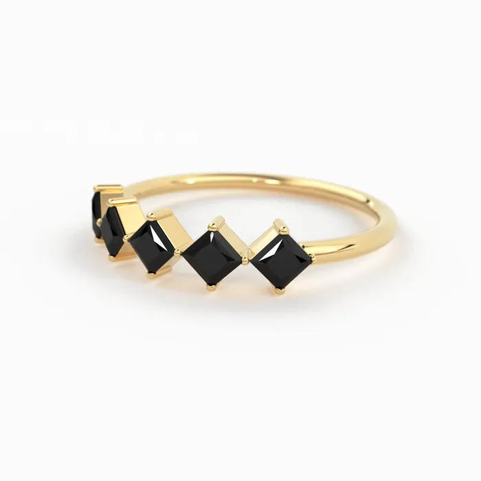 Rings Jalvi Co Princess Cut Black Diamond Ring 14k Gold Princess Cut Diamond Wedding Ring Princess Cut Anniversary Band Black Diamond Eternity Band Rings Jalvi Co Princess Cut Black Diamond Ring 14k Gold Princess Cut Diamond Wedding Ring Princess Cut Anniversary Band Black Diamond Eternity Band