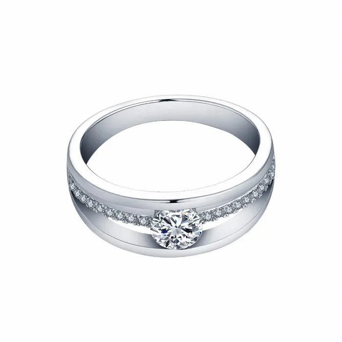 Bridal White Gold Ring sparklingselections Rings Bridal White Gold Ring sparklingselections Rings