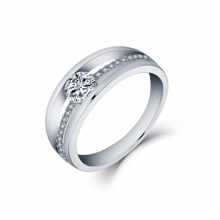 Bridal White Gold Ring sparklingselections Rings Bridal White Gold Ring sparklingselections Rings