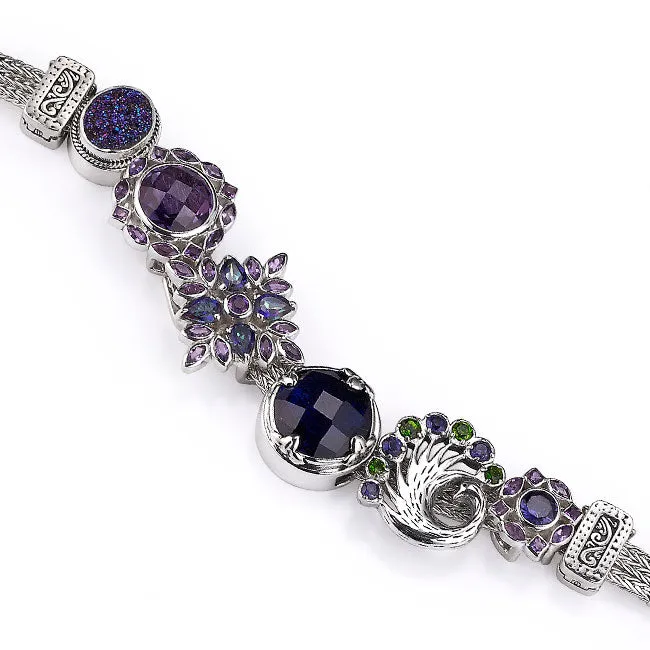 Lori Bonn Bracelets Lori Bonn The Feather Ruffler Charm Bracelet