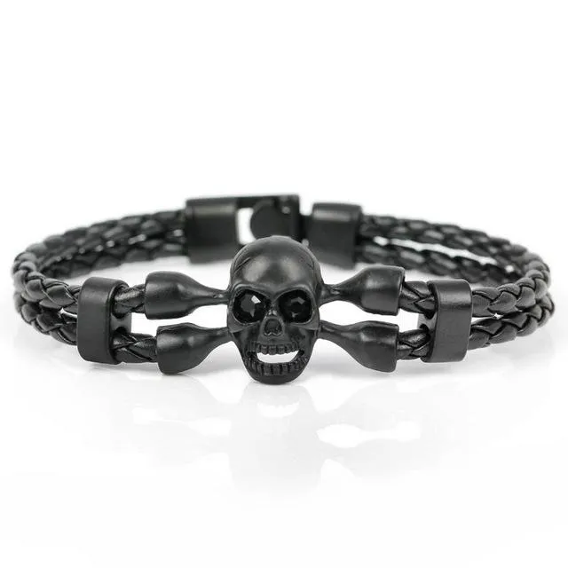 Pop Skull Knighthood Friendship Bracelets For Men sparklingselections Rings Pop Skull Knighthood Friendship Bracelets For Men sparklingselections Rings