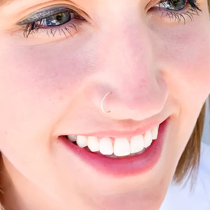 Rings Hoops By Hand Non Pierced Hoop Nose Ring Rings Hoops By Hand Non Pierced Hoop Nose Ring