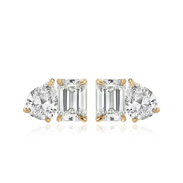 TwoDiamond Stud Earring Single Alev Collection Earrings