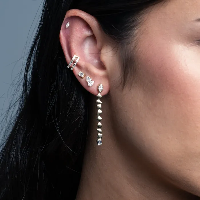 TwoDiamond Stud Earring Single Alev Collection Earrings