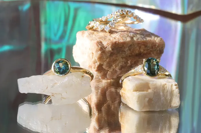 Casual Seance Lou Sapphire Ring Rings
