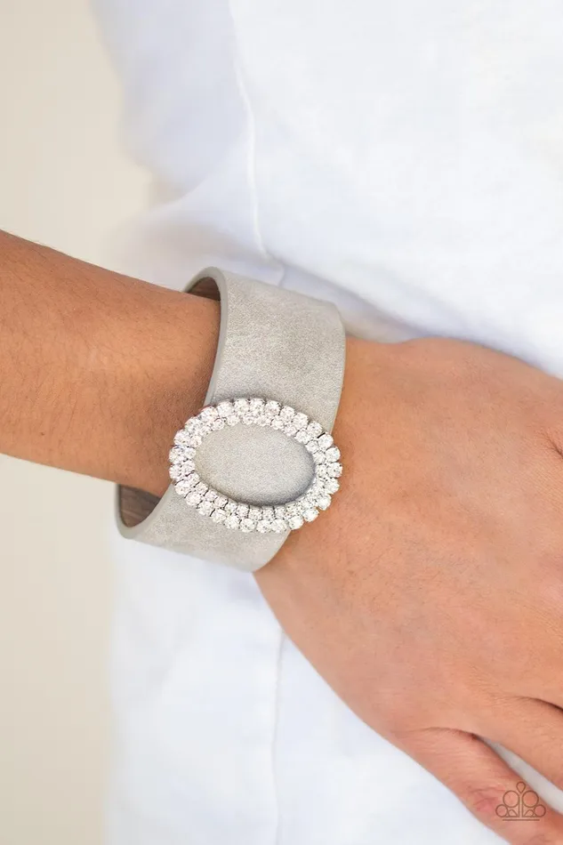 Center Stage Starlet Silver Bracelet Jewelry by Bretta Paparazzi Accessories Bracelets Center Stage Starlet Silver Bracelet Jewelry by Bretta Paparazzi Accessories Bracelets