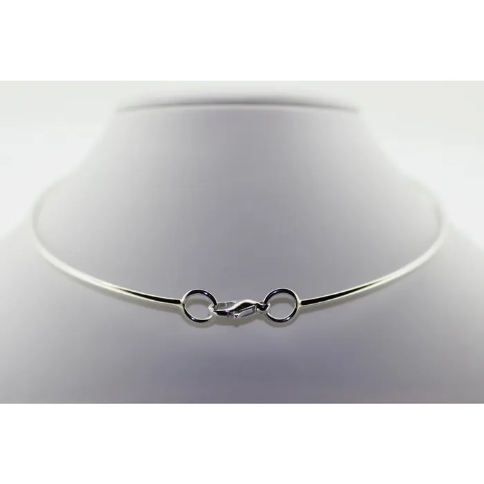 DISCREET DAY COLLAR STERLING SILVER LIGHT AND BEAUTIFUL Erosmoon Necklaces