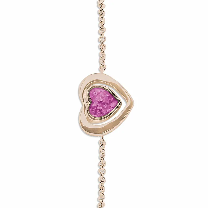 EverWith Bracelets EverWith Ladies Valentine Memorial Ashes Bracelet