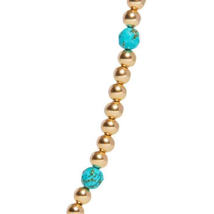 Necklaces Kamo by Kary Brittingham 14k Gold Filled Olivia Necklace With Turquoise