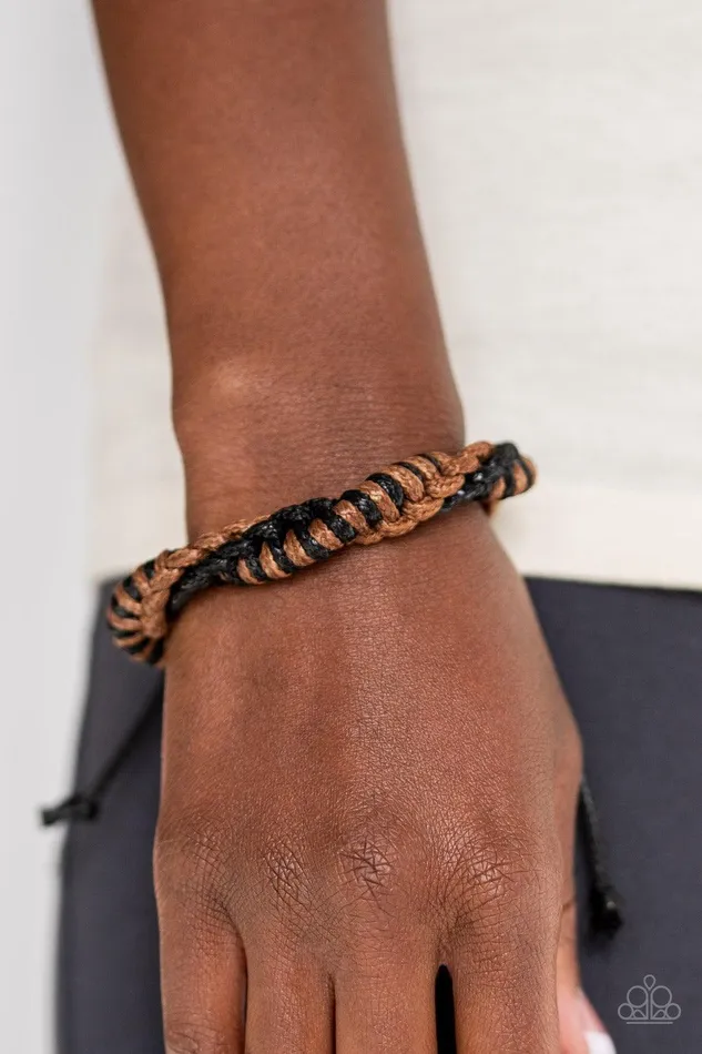 Outdoor Expedition Brown Urban Bracelet Jewelry by Bretta Paparazzi Accessories Bracelets Outdoor Expedition Brown Urban Bracelet Jewelry by Bretta Paparazzi Accessories Bracelets