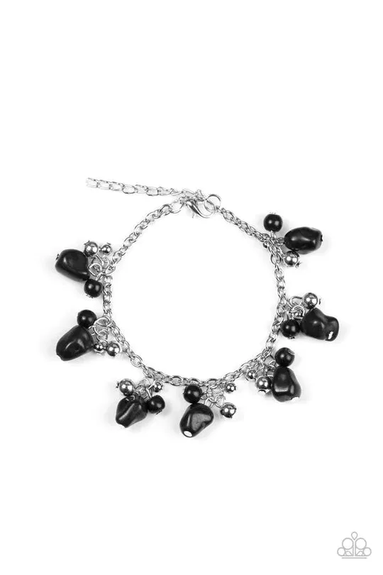 Paparazzi Accessories Bracelets Mountain Mamba Black Bracelet Jewelry by Bretta Paparazzi Accessories Bracelets Mountain Mamba Black Bracelet Jewelry by Bretta