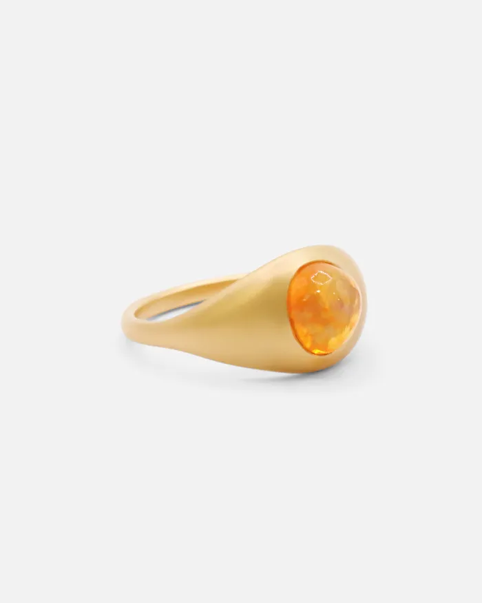 Rings Hiroyo Mexican Fire Opal Ring Rings Hiroyo Mexican Fire Opal Ring
