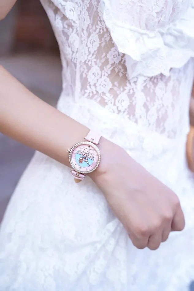 Swan Lovers Watch BLACK BY BLUE BRAVE Watches