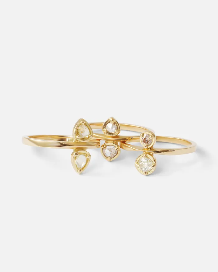 Toi Et Moi Old Mine Cut Diamond Ring Hiroyo Rings Toi Et Moi Old Mine Cut Diamond Ring Hiroyo Rings