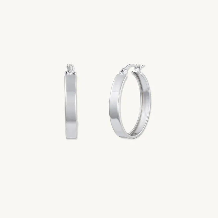 Earrings Bold Large Hoop Earrings Camile Stone