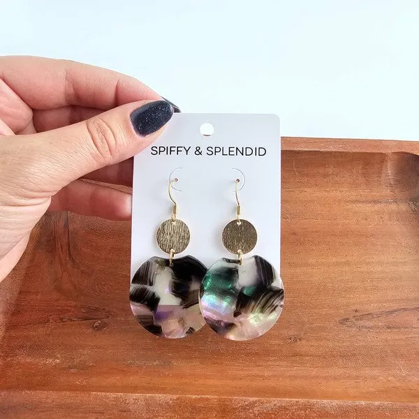 Earrings Spiffy Splendid Zoey Earrings Midnight Opal Earrings Spiffy Splendid Zoey Earrings Midnight Opal