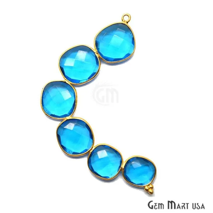 PreStyled Sets GemmartUSA Gemstone 60x13mm Gold Plated Bezel Chandelier Finding Component PreStyled Sets GemmartUSA Gemstone 60x13mm Gold Plated Bezel Chandelier Finding Component