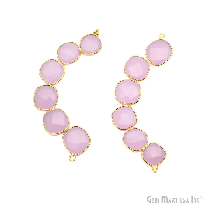 PreStyled Sets GemmartUSA Gemstone 60x13mm Gold Plated Bezel Chandelier Finding Component PreStyled Sets GemmartUSA Gemstone 60x13mm Gold Plated Bezel Chandelier Finding Component