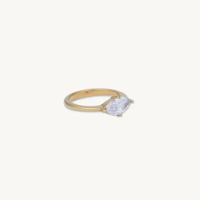 Rings Marquise Eye Sapphire Ring Camile Stone