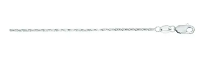 Rings Royal Chain 14k White Gold 9mm Diamond Cut Lumina Chain